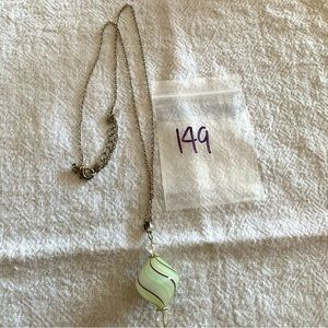 Beaded Pendant on Chain